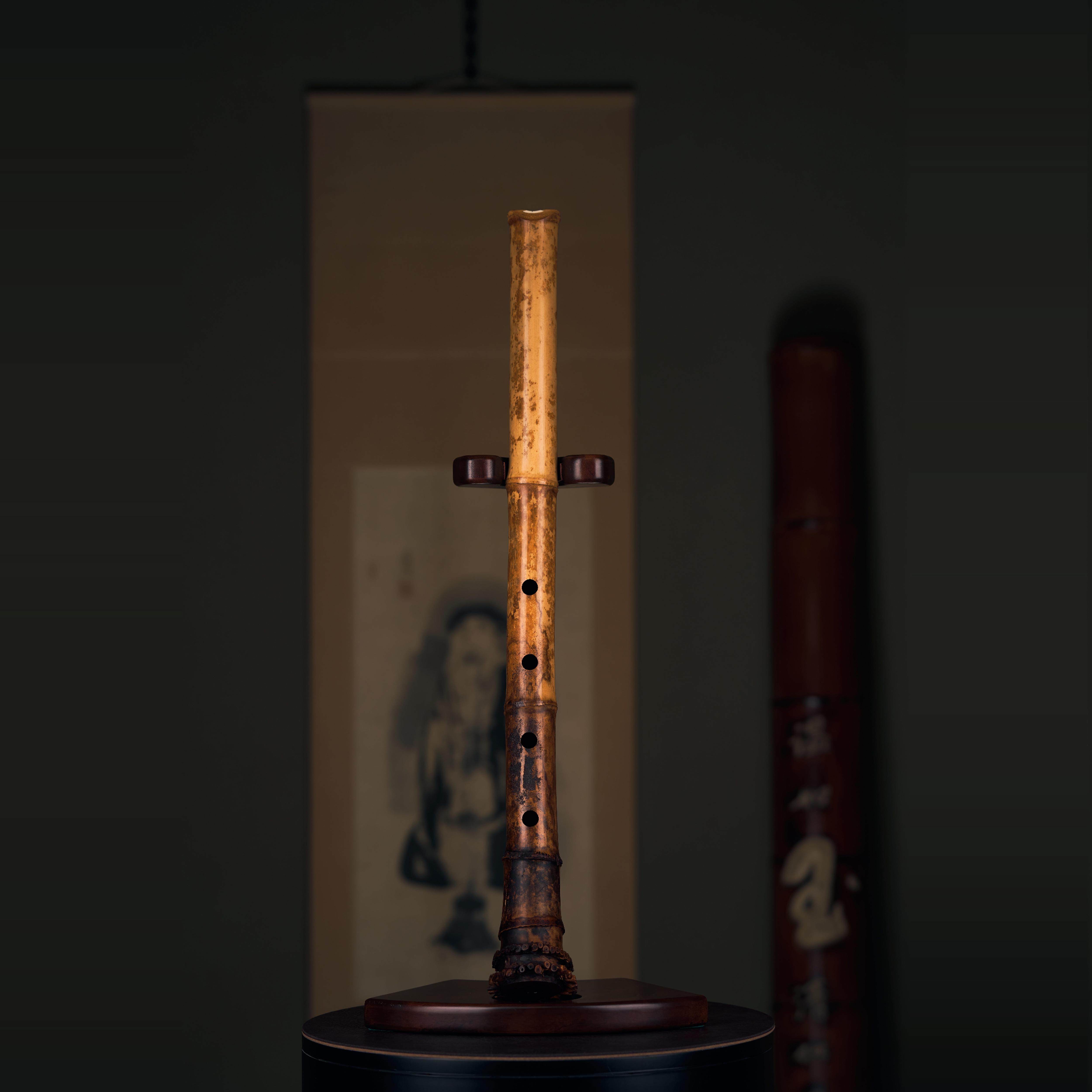 日本尺八入門樂器星嵐樹脂尺八初學者五孔尺八正手七孔尺八中西通用尺八