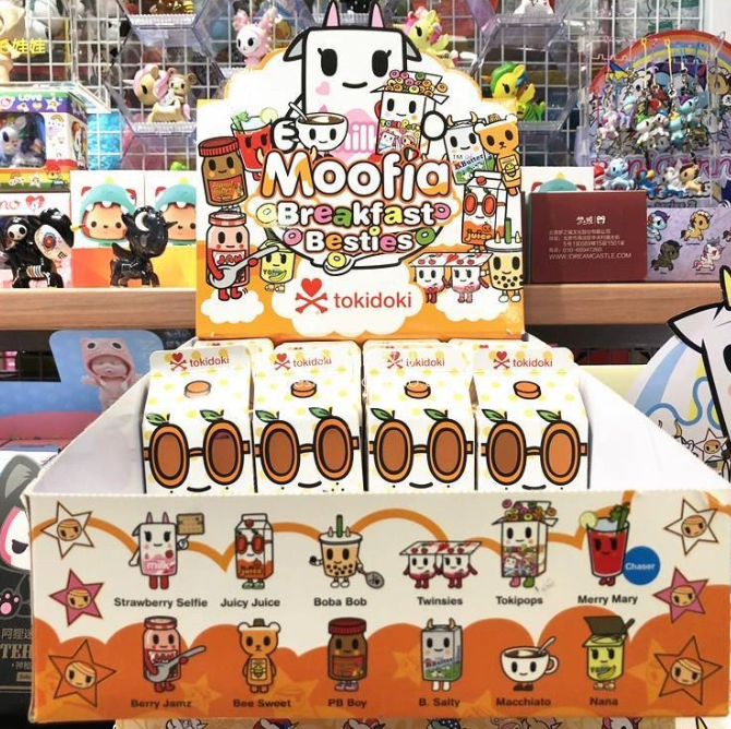 Серия TOKIDOKI Breakfast молочная семья поколение 2