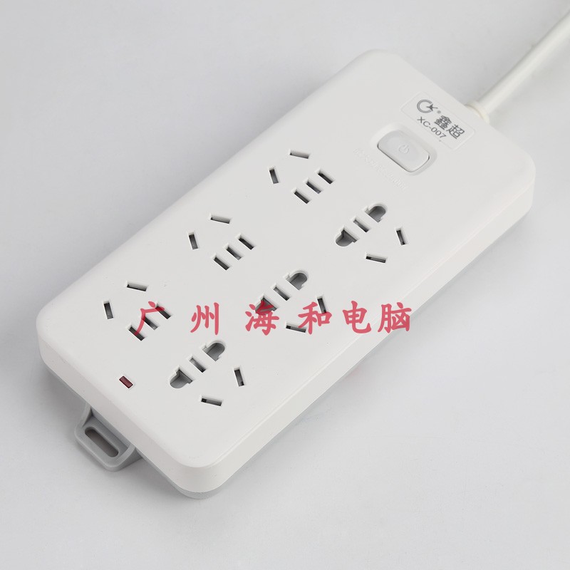 XCHAO XC-007 Type Plug Socket Extended Line Plug New National Standard Security Door Design 3C Certification