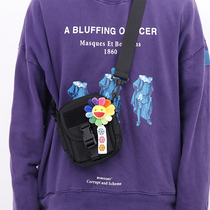 ins tactical men and women European and American street buckle trend shoulder hip hop Bundy retro mobile phone small satchel crossbody bag