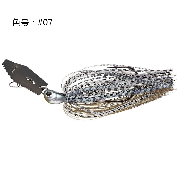 [EG挡水板JIG路亚饵假饵EVERGREEN Jackhammer挡板胶群铅头钩鱼饵]