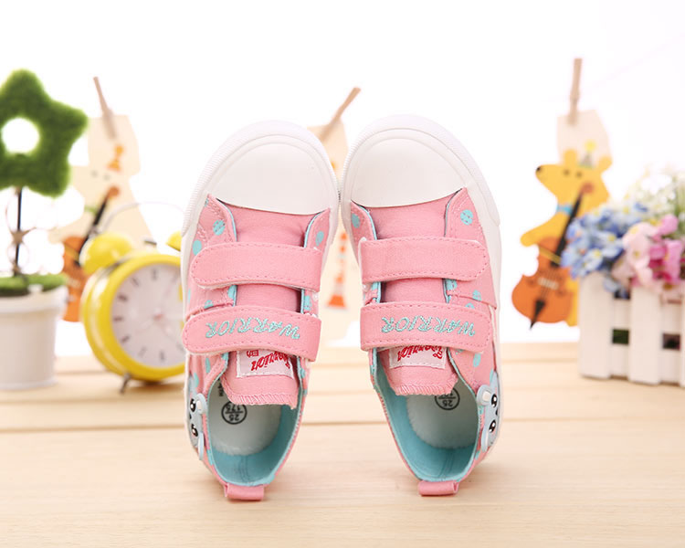 Chaussures de tennis enfants en toile WARRIOR totem pour printemps - semelle caoutchouc - Ref 987341 Image 77