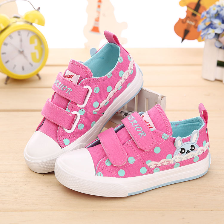 Chaussures de tennis enfants en toile WARRIOR totem pour printemps - semelle caoutchouc - Ref 987341 Image 70