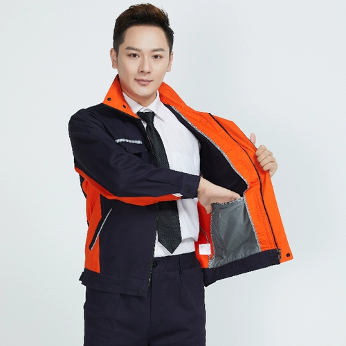 Хлопковый лонгслив, осенний износостойкий комбинезон подходит для мужчин и женщин, увеличенная толщина, делается под заказ