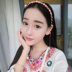 Hàn Quốc phụ kiện tóc ngọc trai giả bông tai bông tai tua rua đơn giản headband băng đô tóc kẹp tóc kẹp tóc sau Phụ kiện tóc