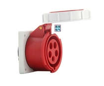 Santai STE ST-3252 32A 5-core new three-phase five-wire waterproof aviation industry in-line dark seat IP67