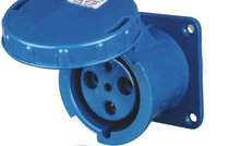 Santai industrial socket ST-343 125A single phase three wire concealed industrial socket three core 220V waterproof socket