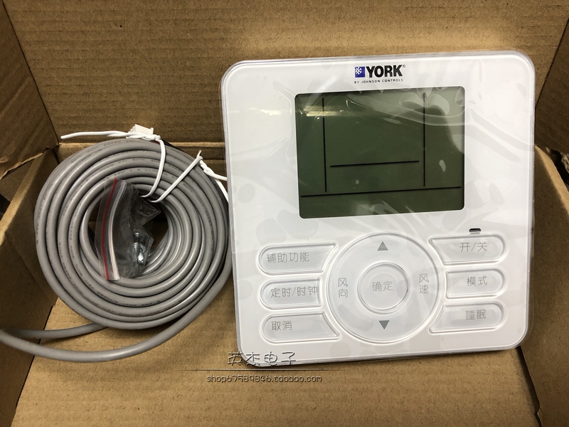 York York Central Air Conditioning Duct Unit Thermostat Panel Wire Control Handheld Controller Wd03Ac Air Conditioning Wire Controller