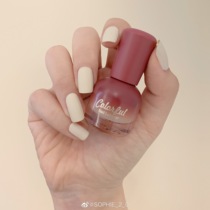 Explicit white Judydoll orange nail polish frosted 02 milky tea color 09 Chocolate color judo without baking quickly