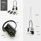 Небольшая дизайнерская сумка на одно плечо, оригинальная сумка подмышку