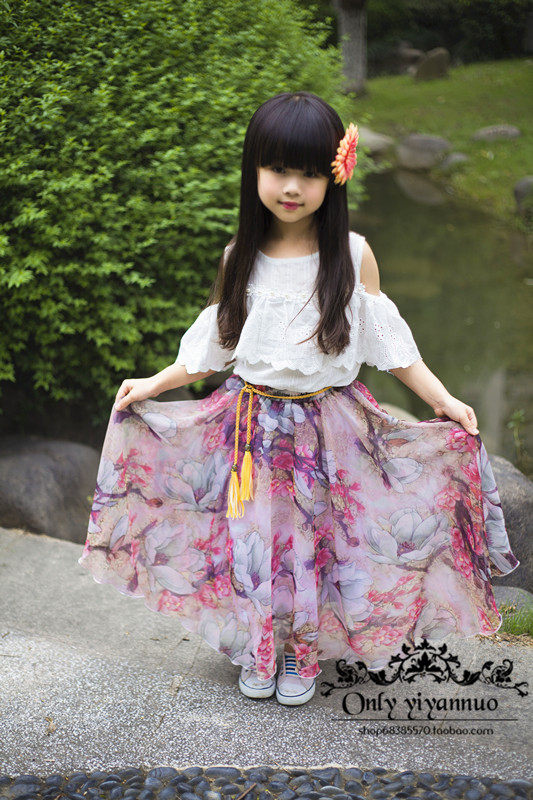 Jupe fillette en polyester - Ref 2051792 Image 54