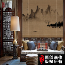 Office curtains shading roller blinds simple atmospheric shading sunscreen New 2021 roll-up heat insulation simple