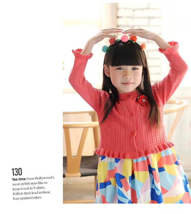 Pull fille à manche longue - Ref 2104152 Image 30
