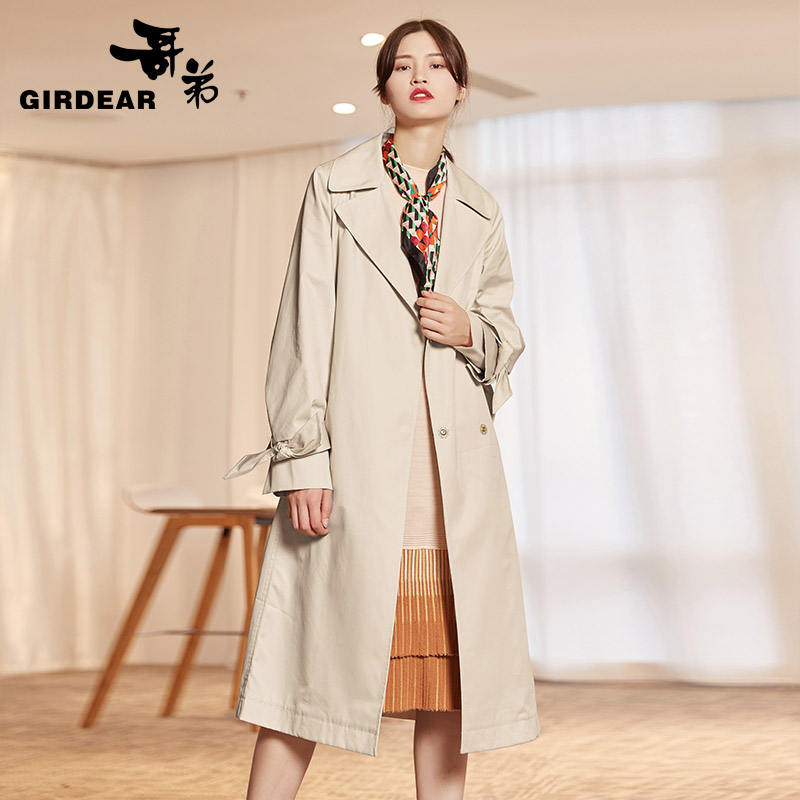 Trench pour femme GIRDEAR   en Polyester - Ref 3227355 Image 3