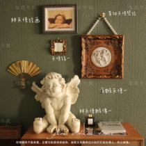  Fat angel combinationso I am now a niche retro style decorative painting craft mounting