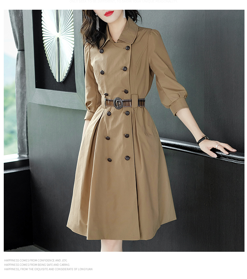 Trench pour femme LONYUASH    en Polyester - Ref 3227816 Image 21