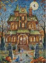 Cross stitch source file HAE Halloween night