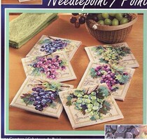 Cross stitch source file Janlynn Grape