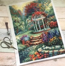 Cross-stitch source file Garden Gazebo