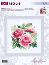 Cross embroidery drawings source file XSD Riolis Peony Flower