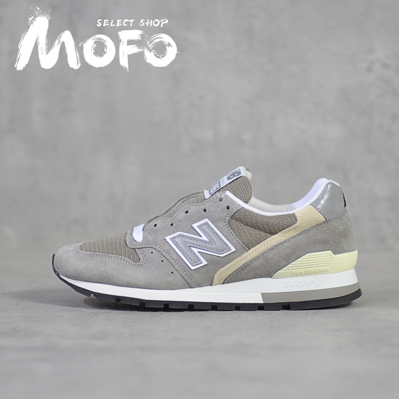 American-Made New Balance Nb Made in Usa Retro Running Shoes U996Gr Original Gray