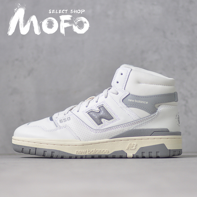 Aimé Leon Dore X New Balance 650 White Gray Bb650Ra1 Retro Basketball Shoes