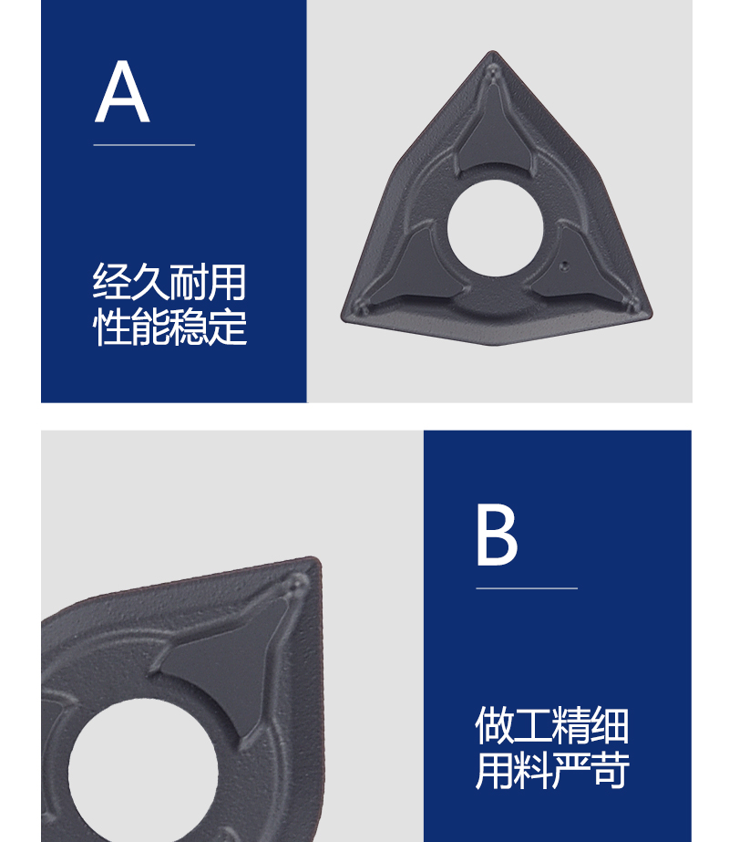 Máy tiện lưỡi cắt CNC đầu hạt WNMG080404 gia công thép mảnh gang đúc công cụ cắt lưỡi ngoài hình lưỡi đào - Dụng cụ cắt lưỡi cắt nhôm