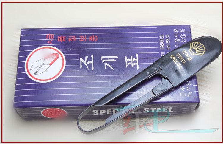 Hàn Quốc kéo sợi kéo nhỏ màu đen kéo loại Ưu mạnh chương trình khuyến mãi đặc biệt nhập khẩu thủ công cross-stitch may đặc biệt - Công cụ & phụ kiện Cross-stitch tranh thêu chữ thập gia đình