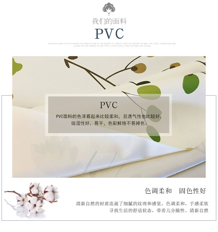 Khăn trải bàn không thấm nước chống vảy dầu không dùng một lần PVC Châu Âu bàn cà phê bàn ​​vải lưới đỏ khăn trải bàn in nhỏ tươi bàn mat - Khăn trải bàn