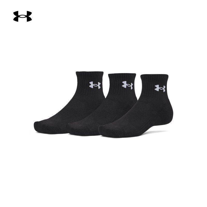 Under Armour Ua Spring/Summer Performance Lightweight Training Sports Socks for Couples - 3 Pairs 6009686