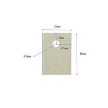 TO-220 thermal conductive heat dissipation insulation silicone sheet heat dissipation silicone sheet silicone cloth 1 piece