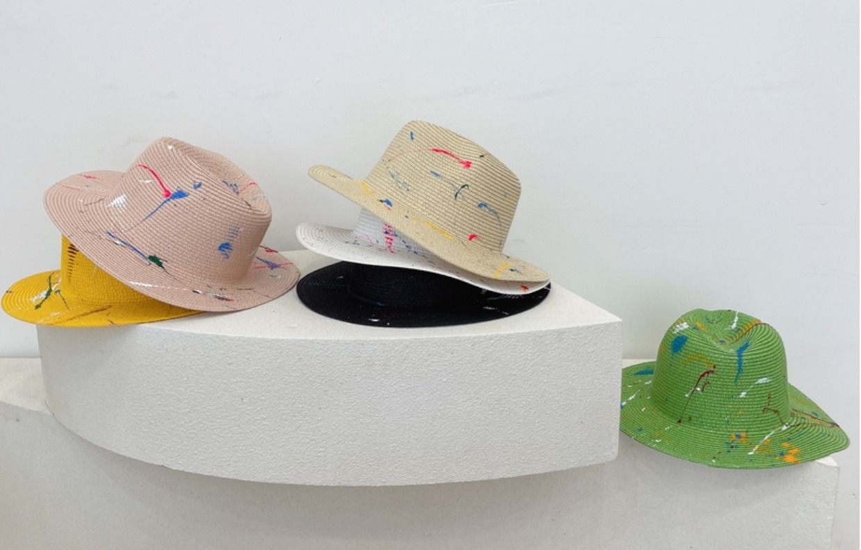 Unisex Simple Style Camouflage Flat Eaves Sun Hat display picture 1