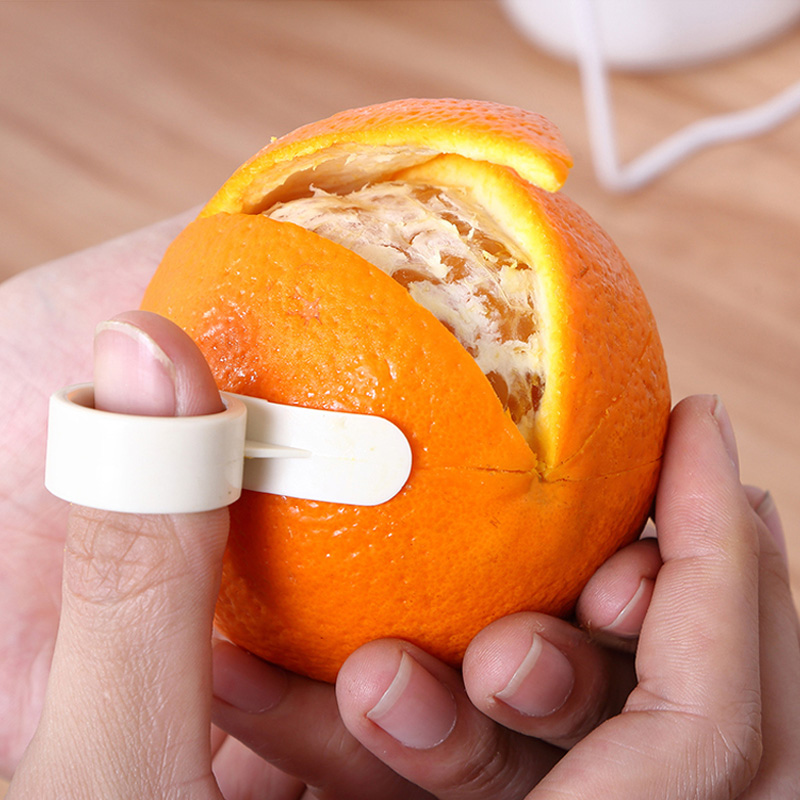 Ring Open Orange Instrumental Creative Fingertip Orange Peeler Orange Peel Peeling Machine Convenience Small Tools Peel Orange two clothes
