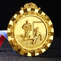 New Football Game Medal Medal Shooter Medal Gold Medal Silver Medal Bronze Medal Spot Gold and silver Bronze Medal