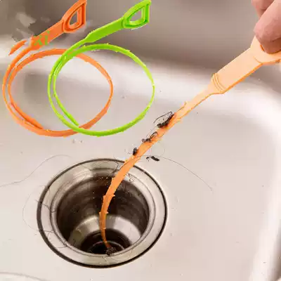 New type of sewer hair hair cleaner Pipe dredger Sewer floor drain anti-blocking artifact