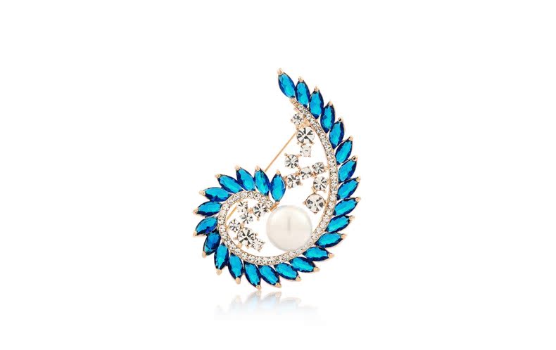 Broche femme en Zircon diamant - Ref 1177586 Image 17