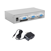 Maxtor Vimoment MT-2502 VGA splitter sharer splitter out 1 minute 2 computer frequency divider 1 in 2 out one host two displays displayed at the same time