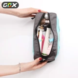 Вместительная и большая универсальная система хранения, портативная водонепроницаемая косметичка подходит для мужчин и женщин для путешествий с разделителями