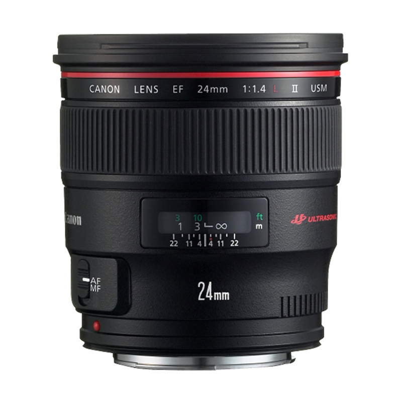 Canon single eye wide-angle fixed focal lens EF 24mm f 1 4L II USM lenses 24 f1 4 countries 24mm