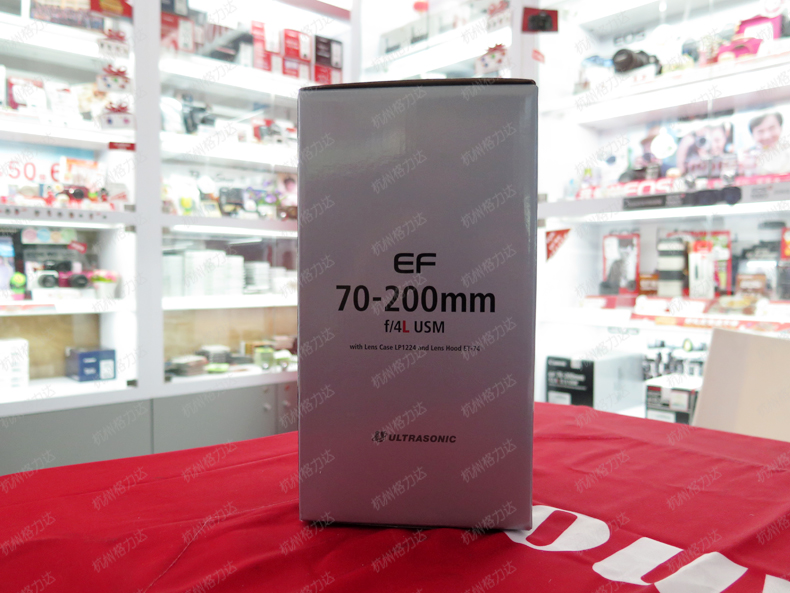 [Lưu trữ] ủy quyền Canon SLR Lens EF 70-200mm f / 4L USM 70-200 nhỏ màu trắng chính hãng - Máy ảnh SLR ống lens