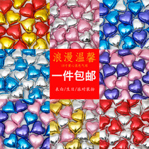 Birthday party venue layout love aluminum film balloon confession shop celebration wedding proposal decoration heart-shaped 18-inch balloon supplies
