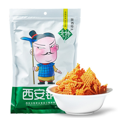 北特锅巴休闲零食办公零食西安小吃陕西特产童年怀旧麻辣小米锅巴