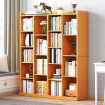 Simple Book Frame landing multilayer shelf combination of modern economy household living room to accommodate student bookcase