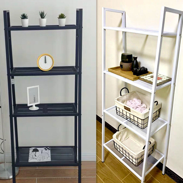 Minimalist storage floor Bedroom Finishing Frame Living Room Flower Shelf Shelving Shelf Kitchen Cosmetics Placed Shelf Floor