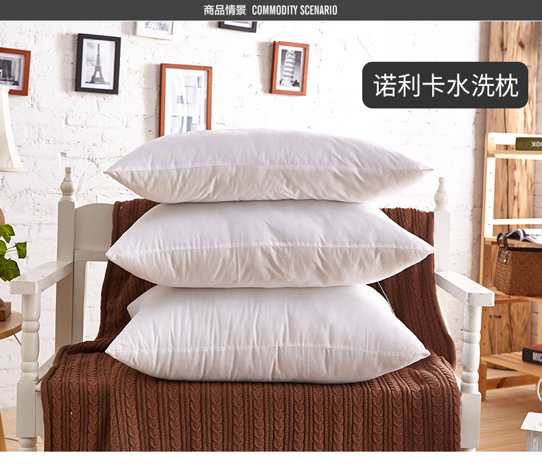 Beiji Rồng rửa bông gối Gối Gối đơn lớn khách sạn sinh viên một cặp đánh bại hai chính hãng - Gối goi om