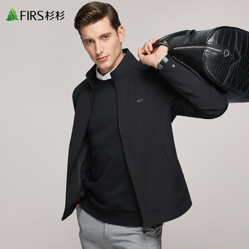 Firs 杉杉 20年秋季新款 男式休闲夹克外套 天猫优惠券折后￥239包邮 （￥359-120）