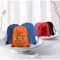 Комплект для булочки для рта натягивает канат с двойным наплевательским мешком с рюкзаком в рюкзаке с логотипом логотипа
