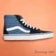 [Điểm nắng] Giày nam và nữ SK8-HI màu xanh hải quân Vans Giày cao gót thông thường Giày cao gót thông thường VN-0D5INVY giày nữ bitis