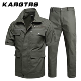 Летний хлопковый тонкий комбинезон, защита от ожогов, с вышивкой