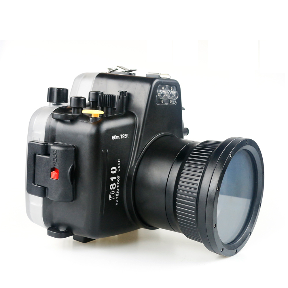 Nikon single eye MK-D810 D800 105MM F2 8 lens diving shell diving cover waterproof shell 40 meters